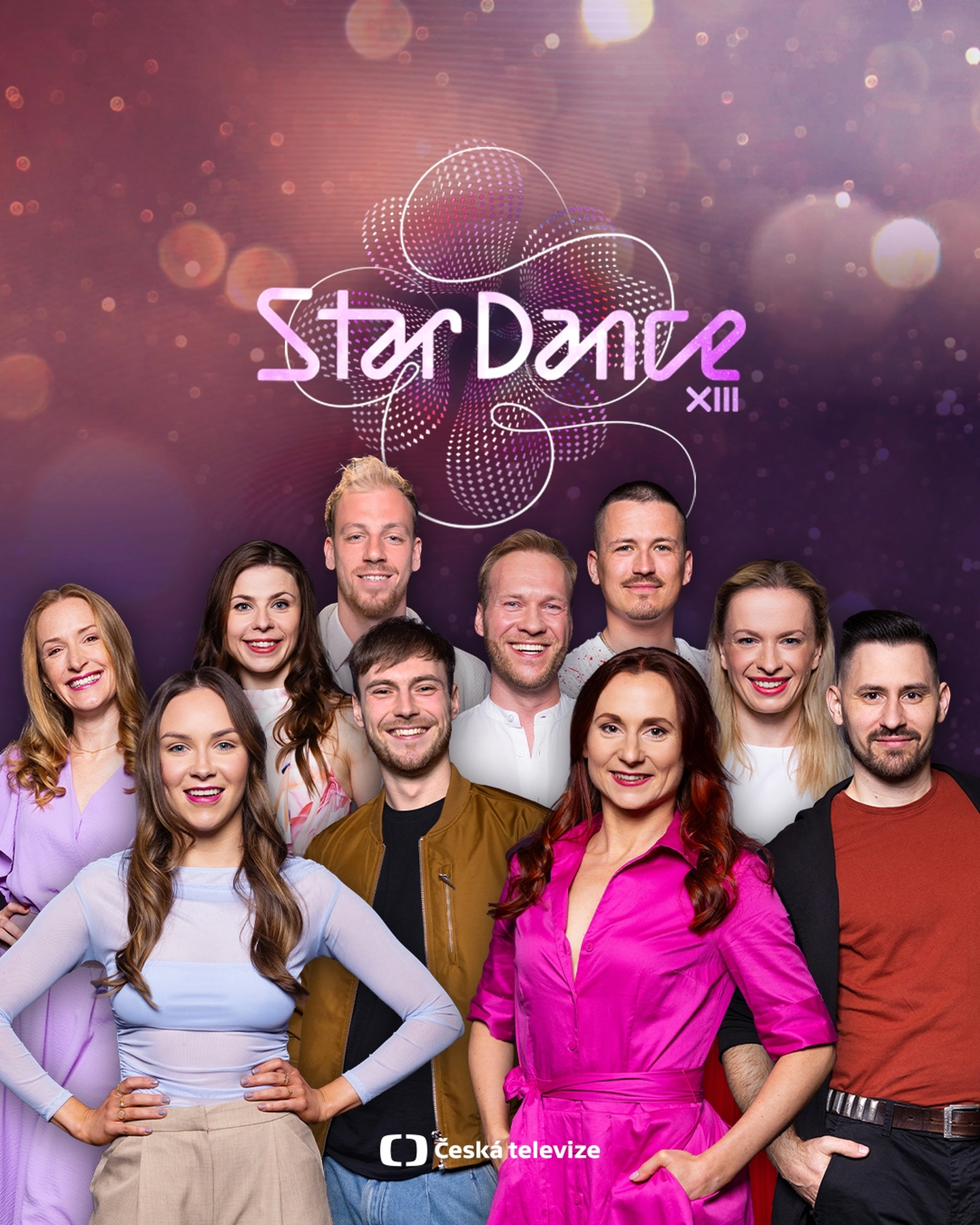 Česká televize představuje profesionální tanečnice a tanečníky třináctého ročníku StarDance